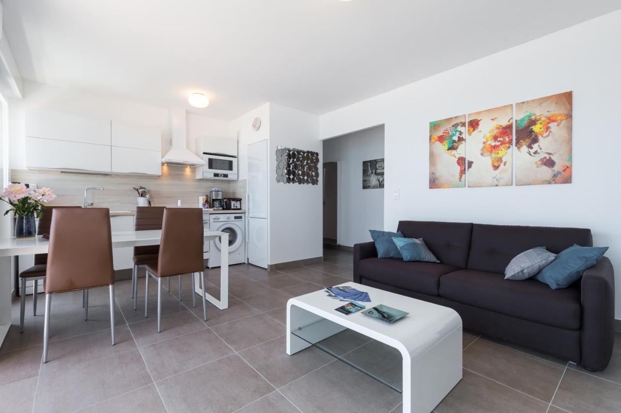 קאן סור מר Gorgeous Apt With Terrace, Elevator, Ac, Free Parking - Le Regis מראה חיצוני תמונה